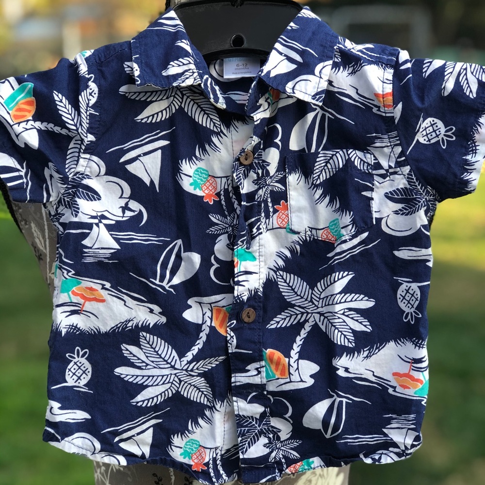 🎉🎈HP🎈🎉 5 for $15 Gymboree 6-12 months button down shirt.